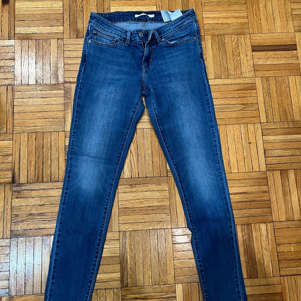 Levi's Blue Skinny Jeans Classic Fit